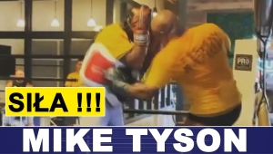 WIDEO. 56-LETNI MIKE TYSON BOMBARDUJE