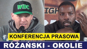 LIVE: KONFERENECJA PRASOWA RÓŻAŃSKI - OKOLIE