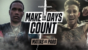 MATCHROOM ZAPOWIADA WALKĘ MATIAS - PARO