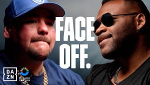 FACE OFF PRZED WALKĄ ANDY RUIZ - JARRELL MILLER