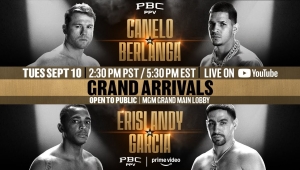 GRAND ARRIVALS PRZED CANELO - BERLANGA