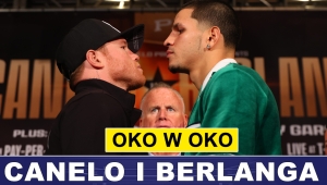 CANELO I BERLANGA OKO W OKO