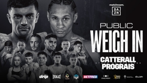 OFICJALNE WAŻENIE PRZED CATTERALL - PROGRAIS