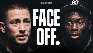 FACE OFF PRZED WALKA PARO - HITCHINS O PAS IBF