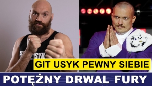 PRASÓWKA: POTĘŻNY BRODACZ FURY - 127 KG?! USYK JAK GIT Z SAMOLOTU
