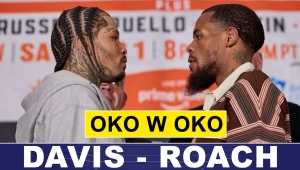 DAVIS I ROACH OKO W OKO PRZED SOBOTNIĄ WALKĄ O PAS WBA WAGI LEKKIEJ