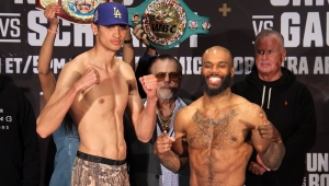 WAŻENIE PRZED WALKĄ FUNDORA - BOOKER O PASY WBO I WBC
