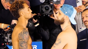 WAŻENIE PRZED REWANŻEM WHITTAKER - CAMERON