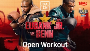 OTWARTE TRENINGI PRZED WALKĄ EUBANK - BENN