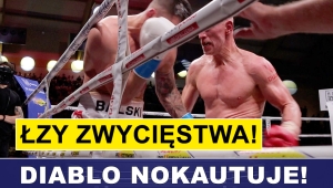 DIABLO NOKAUTUJE!  ZE ŁZAMI W OCZACH KOMENTUJE ZDOBYCIE PASA WBC