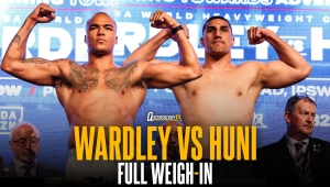 WAŻENIE PRZED WARDLEY - HUNI O WBA INTERIM