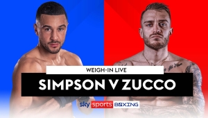 SIMPSON I ZUCCO W LIMICIE PRZED WALKĄ O PAS EBU
