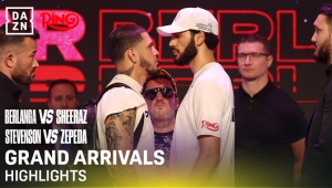 GRAND ARRIVALS: STEVENSON - ZEPEDA, BERLANGA - SHEERAZ