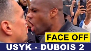 DUBOIS NAKRZYCZAŁ NA USYKA NA FACE OFF