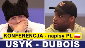 USYK - DUBOIS: KONFERENCJA PRASOWA (napisy PL)
