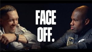 FACE OFF PRZED WALKĄ USYK - DUBOIS II