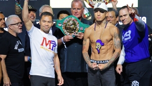 OFICJALNIE WAŻENIE PRZED PACQUIAO - BARRIOS O PAS WBC