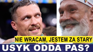PRASÓWKA: USYK ODDA PAS? FURY: NIE WRACAM, JESTEM ZA STARY