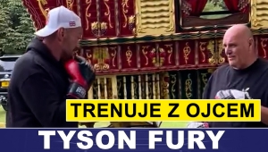 TYSON FURY ZNÓW TRENUJE ZE SWOIM OJCEM