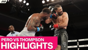 PERO WYGRAŁ NA PUNKTY Z THOMPSONEM