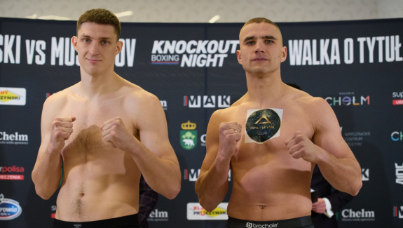 WYNIKI WAŻENIA PRZED GALĄ KBN 42 W CHEŁMIE