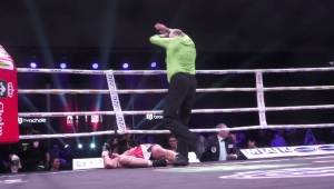 WIDEO. CIĘŻKI NOKAUT MUSLIMOWA NA SOCZYŃSKIM