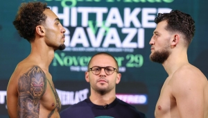 OFICJALNE WAŻENIE PRZED WALKĄ WHITTAKER - GAVAZI