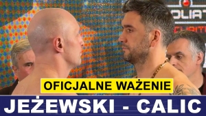 JEŻEWSKI - CALIC: OFICJALNE WAŻENIE