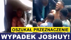 JOSHUA MIAŁ WYPADEK, 2 OSOBY NIE ŻYJĄ