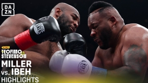 WIDEO. MILLER STRACIŁ WŁOSY, ALE POKONAŁ IBEHA