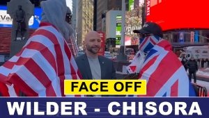 WILDER - CHISORA FACE OFF