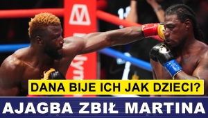 PRASÓWKA:  AJAGBA ZBIŁ MARTINA, WHITE POCINĄŁ PROMOTOROM