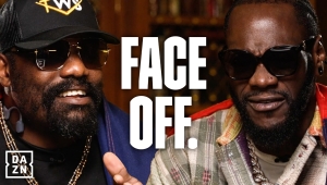 FACE OFF PRZED WALKĄ WILDER - CHISORA