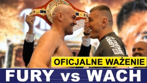  FURY vs WACH: OFICJALNE WAŻENIE I FACE OFF