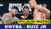 WAŻENIE: KNYBA - 115,9 KG, RUIZ - 115,4 KG‼️