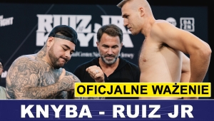 WAŻENIE: KNYBA - 115,9 KG, RUIZ - 115,4 KG‼️ 